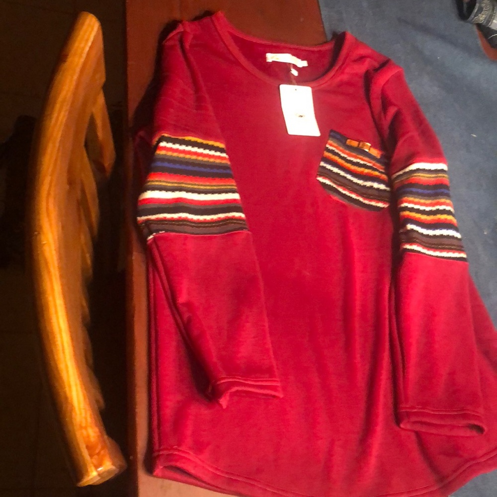 Fun Red Sweat Shirt